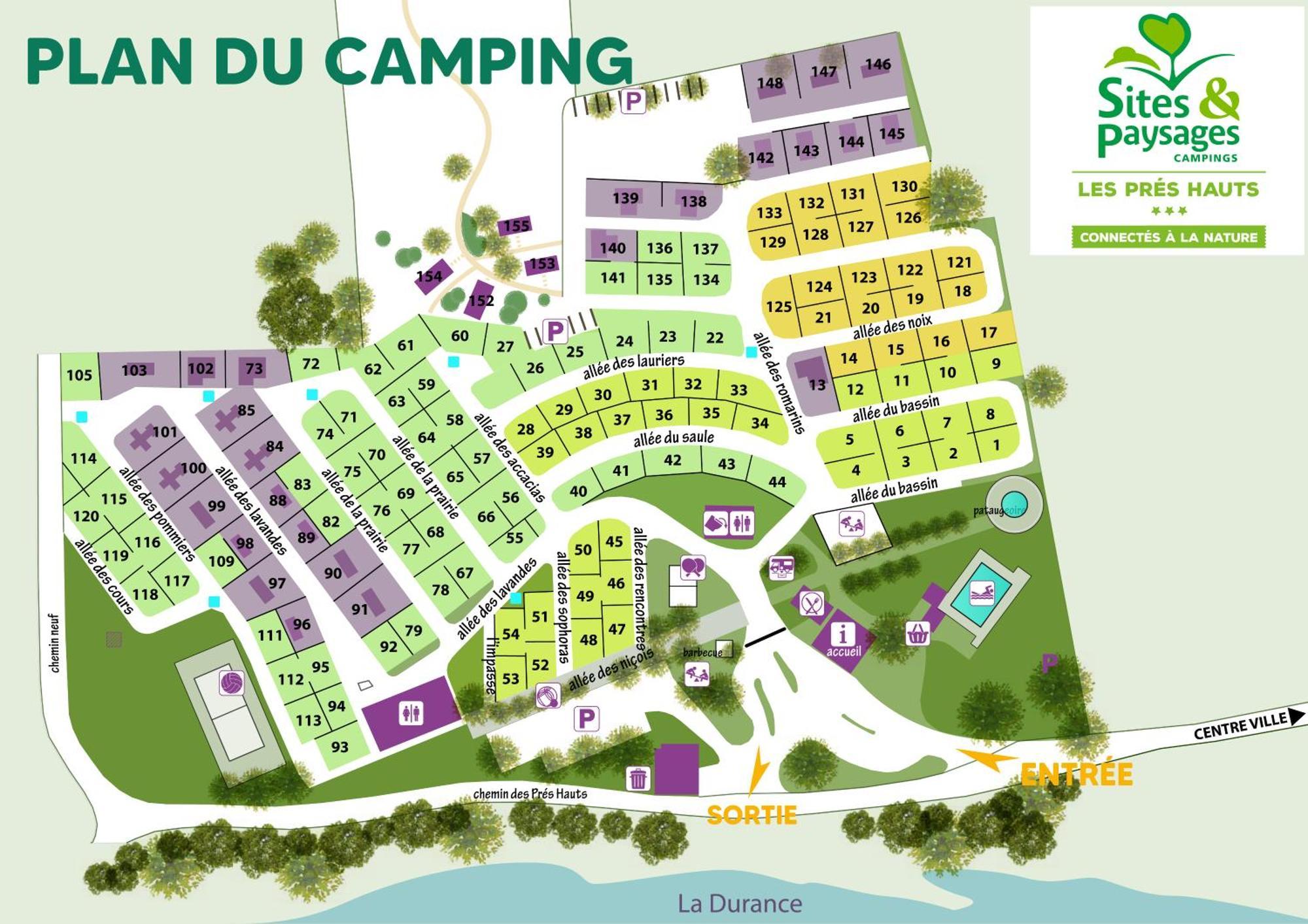 Camping Sites Et Paysages Les Pres Hauts *